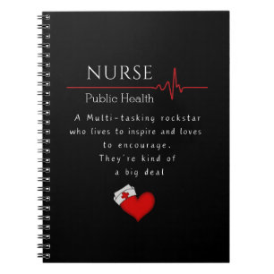 Cahier personnalisé pour spécialité d'infirmière