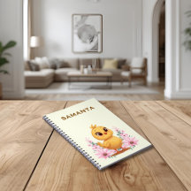 Cahier Personnalisé Poussin