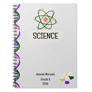 Cahier personnalisé sur mesure pour les étudiants