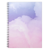 Cahier photo à spirale aquarelle rose (80 pages)