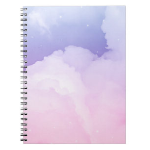 Cahier photo à spirale aquarelle rose (80 pages)