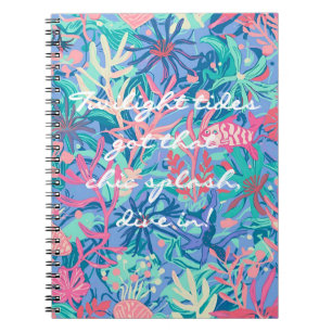 Cahier photo à spirale graphique élégant