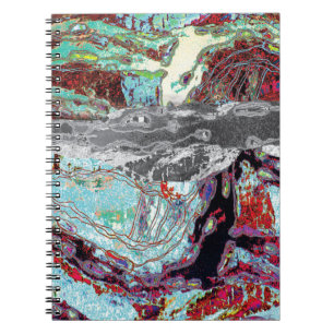 Cahier photo à spirale – Strata Pulse