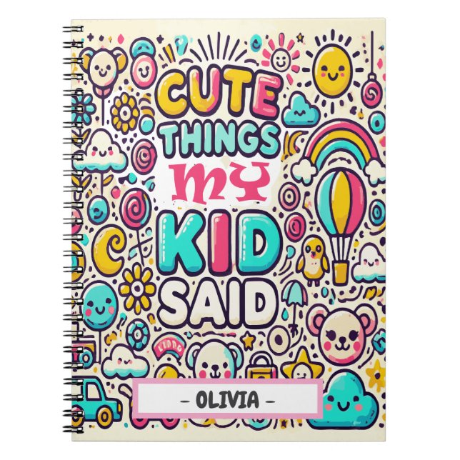 Cahier photo en spirale (Devant)