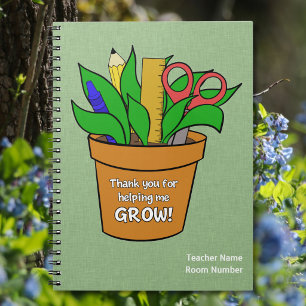 Cahier photo en spirale Cadeau pour l'enseignant q