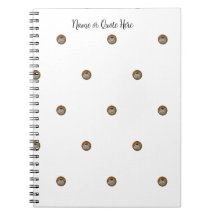 Cahier photo en spirale Café Esresso