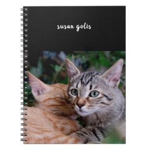 Cahier photo en spirale de chats mignons