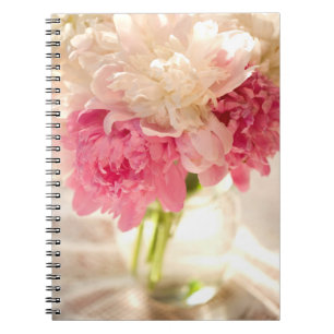 Cahier photo floral rose (80 pages B&W)