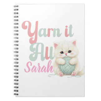 Cahier photo personnalisé Yarn it All