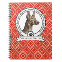 Cahier photo spirale Credo Pharaoh Hound