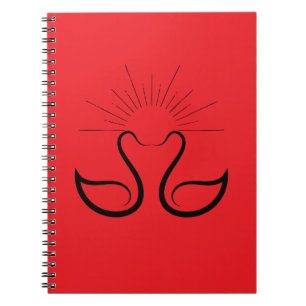 Cahier photo spirale cygne