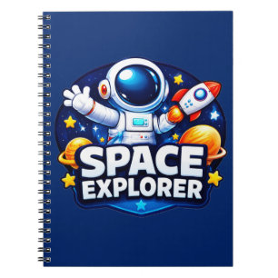 Cahier pour enfants explorateur de l'espace