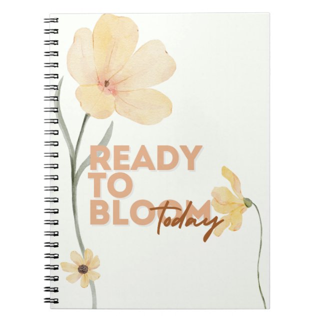 Cahier Prêt à Fleurir (Devant)