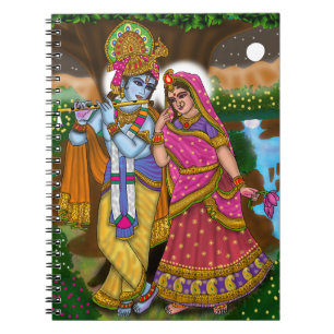 Cahier Radha Krishna