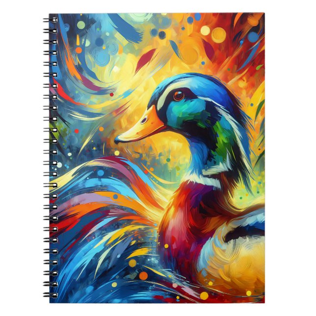 Cahier Radiant Mallard Flow (Devant)