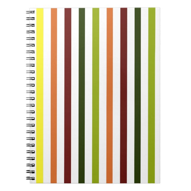 Cahier rayé de couleur (Devant)