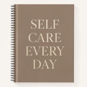 Cahier Scolaire Inspirant "Soin de Soi Chaque Jour