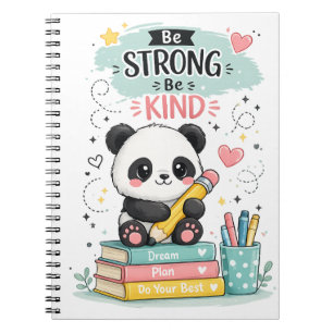 Cahier Scolaire Panda Mignon