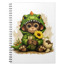 Cahier Singe Dino Mignon – Animal Kawaii