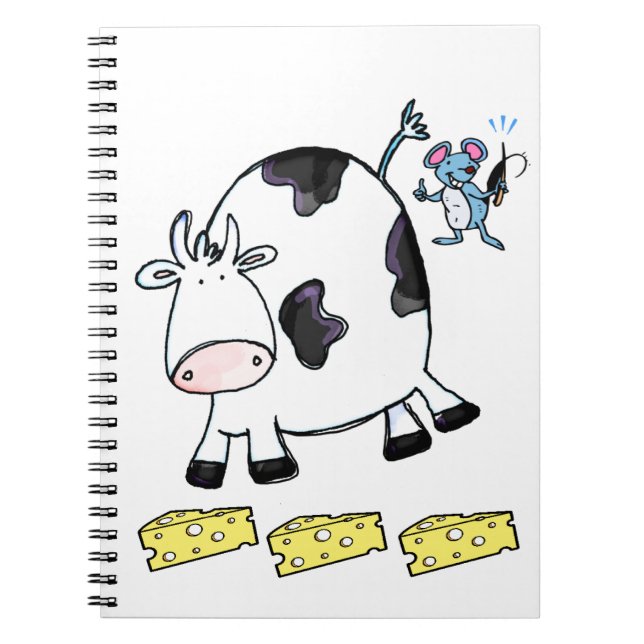 Cahier Souris Fromage Vache (Devant)