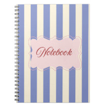 Cahier spiralé à l'esthétique mignonne et minimali