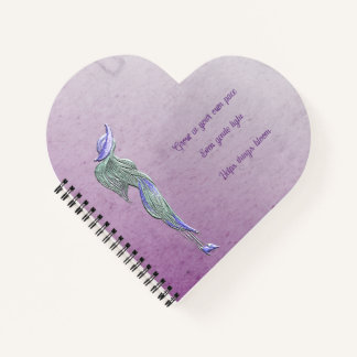 Cahier spiralé calme raffiné