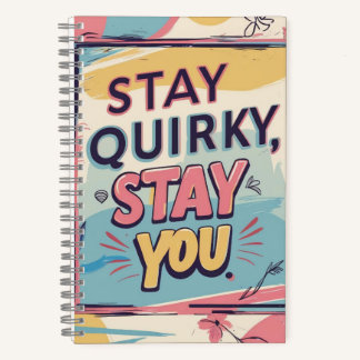 Cahier Spirale Coloré Restez Original Restez Vous