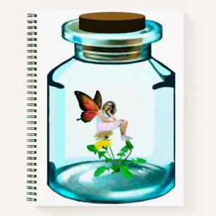 Cahier Spirale Fée Capturée