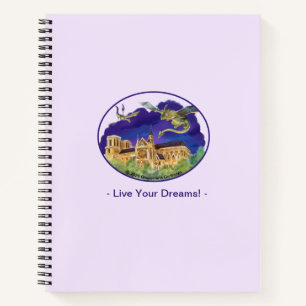Cahier spiralé Gargouille Notre Dame - Paris Rêves