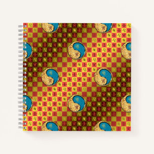 Cahier Spirale Lion & Tigre d'Eau