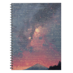 Cahier Spirale Mathématique de la Nébuleuse Célest
