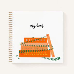 Cahier Spirale Mignon Mon Livre