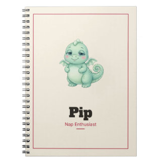Cahier spiralé Pip le Dragon