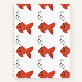 Cahier Spirale Poisson Mignon Journal Poisson Roug