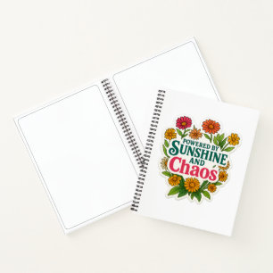 🌞 Cahier spiralé pour âmes sauvages 🌸📓