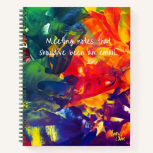 Cahier spiralé SPWW Psychedélique Spirale