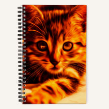 Cahier spiralé "Teeny Tigger" Kitty