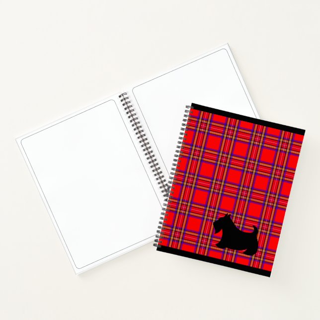 Cahier Terrier Écossais Cadeau (Intérieur)