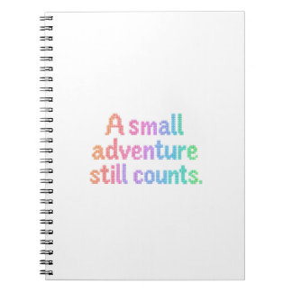 Cahier Une petite aventure compte toujours