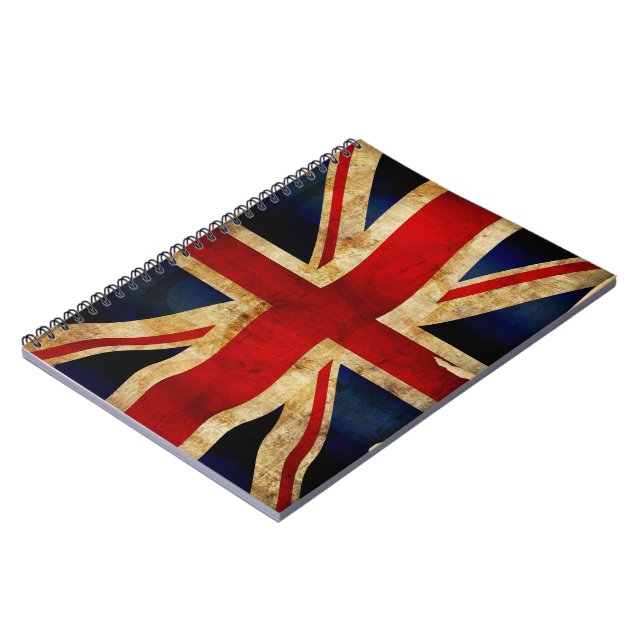 Cahier Union Jack (Côté gauche)