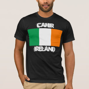 Cahir, Ireland with Irish flag T-Shirt