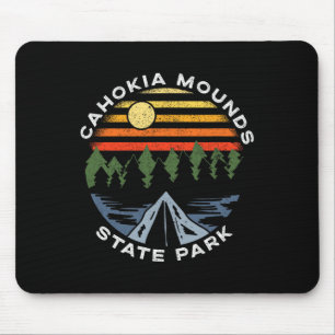 Cahokia Mounds State Park Illinois Forest Camping  Mouse Pad