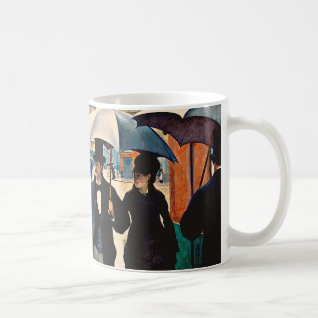 Caillebotte - Paris dans une Mug de jour pluvieux (Droite)