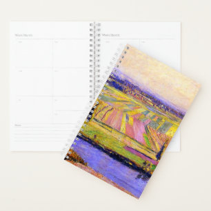 Caillebotte's La Plaine de Gennevilliers Planner
