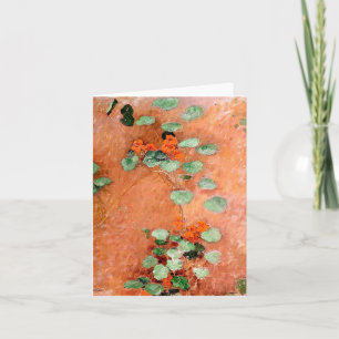 Caillebotte's Nasturces Note Card