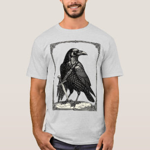 Caim Demonic Bird Fencing Flair T-Shirt