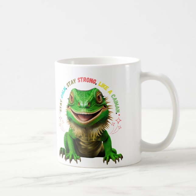 "Caiman Power – Stay Strong Mug (Right)