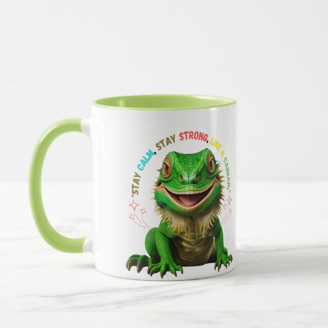 "Caiman Power – Stay Strong Mug (Left)