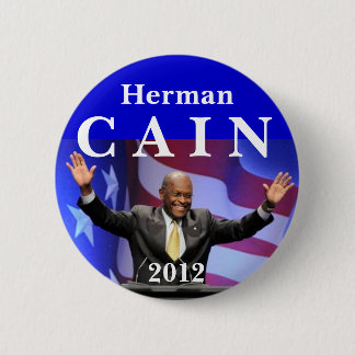 Cain 2012 2 inch round button