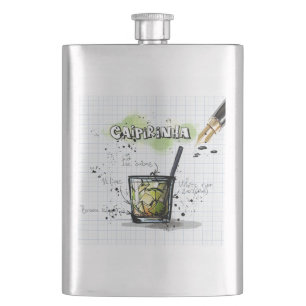 Caipirinha Hip Flask